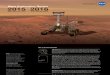 Mars Exploration Rovers Calendar 2015 to 2016