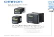 Omron 3G3JX A4015 Datasheet