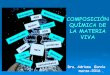 3-Composicion Quimica de La Materia Viva-2016