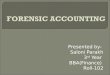 Forensic Accounting-mid Sem