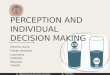 Perception&Decision Making