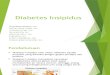Diabetes Insipidus presentation