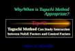 Why Taguchi Method Tip 2