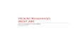 Oracle Responsys REST API Developer's Guide (PDF)