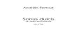 Pertout SonusClarinet Piano Score