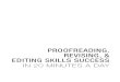 Proofreading, Revising, & Editing Skill Success in 20 Mintutes a Day