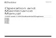 Operation and Mantenance Manual Perkins 1103 and 1104c Engines Systems