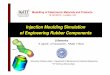 Injection molding simulation