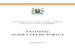 Uganda National Agriculture Policy