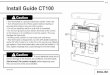 2GIG CT100 Install Guide