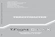 Thrustmaster T Flight Stick X Notice Manuel Mode Emploi Guide PDF