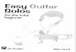 Alan Lord - Easy Guitar Solos for the Total Beginner