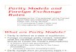 06 INBU 4200 Fall 2010 Parity Models and the Foreign Exchange Rate (1)