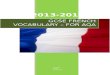 French GCSE AQA Vocabulary