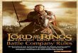 LOTR SBG - Battle Company Rules [2005, 20p]