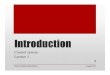 Lecture 1 Introduction, control systems