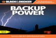 Black & Decker Backup Power Current With 2011-2013 Electrical Codes