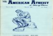 American Atheist Magazine March 1964