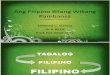 Ang Filipino Bilang Wikang