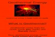 Energy Sources - Geothermal Powerpoint