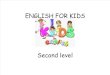 English for Kids-second Level