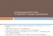 Organisation Theory and Design