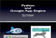 Python and Google App Engine