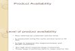 Product Availability