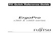 Fujitsu ErgoPro x365 QuickStartGuide