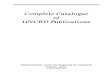 Complete Catalogue of UNCRD Publications