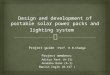 Design and Development of Portable Solar Power Packs 2