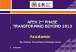 Apex 2nd Phase - Academic (Revised)