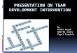 Presentation on Team Development Intervention