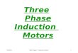 3 Phase Induction Machines 1(Construction)