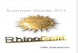 RhinoGold 4.0 Summer Guide 2014 English