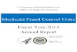 Medicaid Fraud Control Units 2013