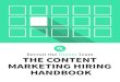 The Content Marketing Hiring Handbook