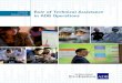 Thematic Evaluation Study: Role of Technical Assistance in ADB