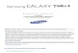 Samsung Galaxy Tab 4 8.0 Manual