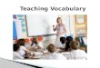 1st Lec, Problems of Vocabulary Teaching & Strategies