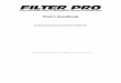 Filter Pro User Manual - English
