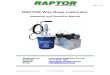 Raptor Assembly & Operation Manual - SMALL