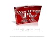 Word Press in One Day Tutorial