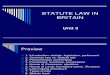 Statute Law in Britain 13n