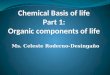 Chemical Basis of Life Revised