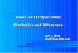 Linux for AIX Specialists