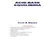 Lesson 4 Acid-Base Ionic Equilibria