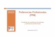 Preferencias Profesionales (Castellano)