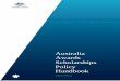 Australia Awards Scholarships Policy Handbook April 2013
