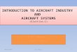 Introduction to Aircraft Industry
